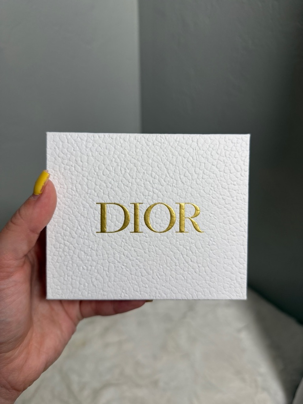 Dior Gold Logo Necklace NWT